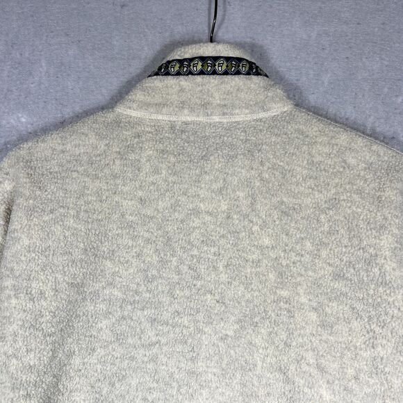 Vintage Birkenstock Employee Jacket Uniform Worker Fleece Polartec Women’s Large - Picture 12 of 14